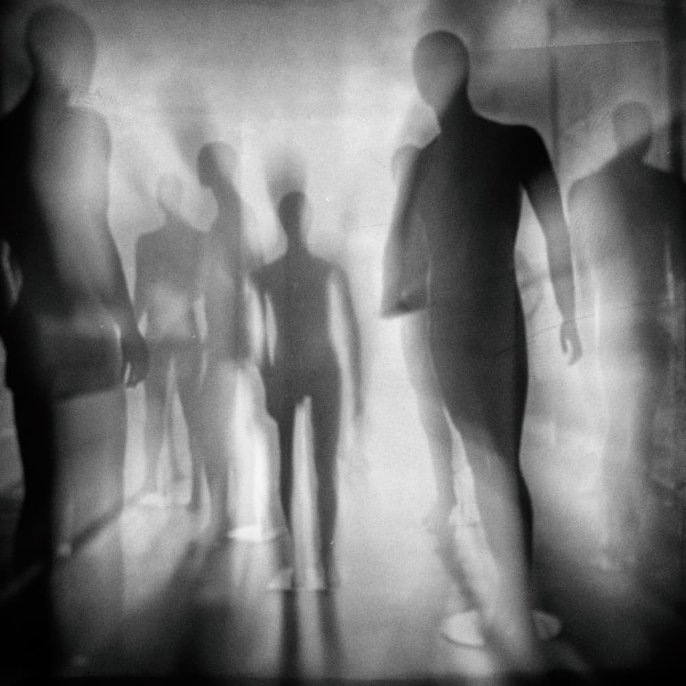 Ghostly Mannequin Crowd by txules — canvas wall art