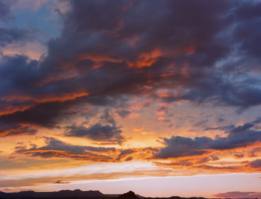 Dramatic Sunset Clouds by Bethany Young — canvas wall art