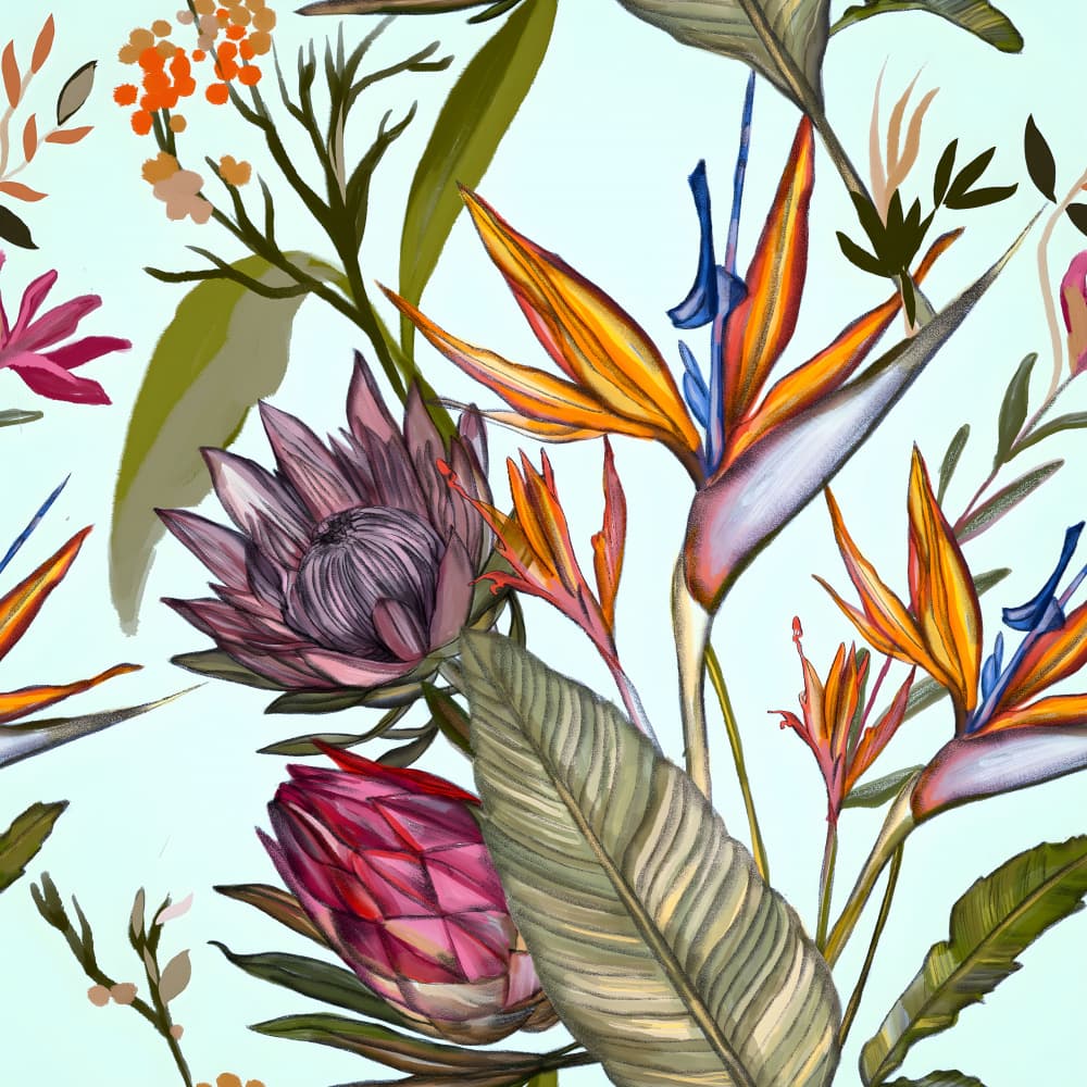 Vibrant Tropical Bloom