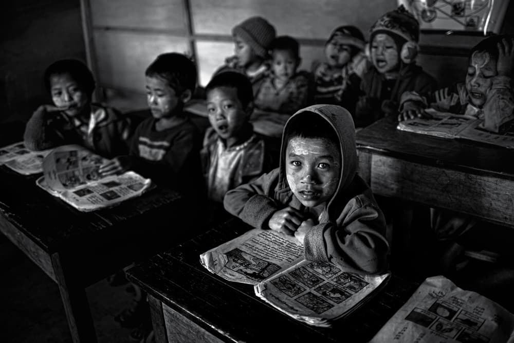 Young Students Learning by Marco Tagliarino — canvas wall art