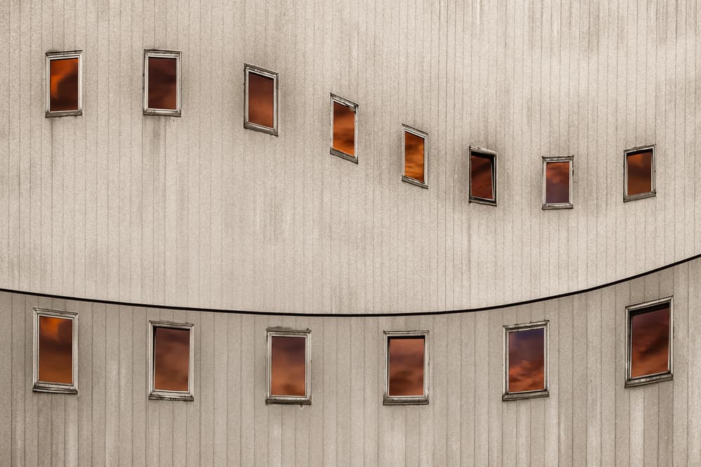 Orange Window Reflections by Luc Vangindertael (laGrange) — canvas wall art
