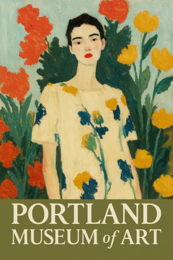 Portlandmuseumofart by Treechild — canvas wall art