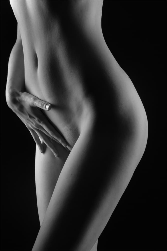 Graceful Nude Figure by Colin Dixon — canvas wall art