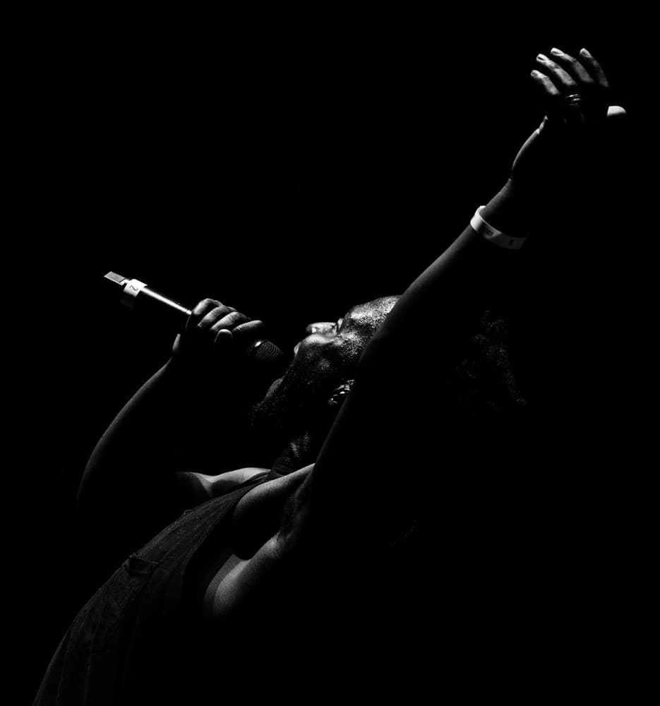 Passionate Singer Live by Zhecho Planinski — canvas wall art