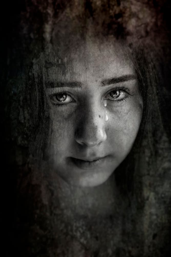 A Single Tear by Peeters Jos — canvas wall art