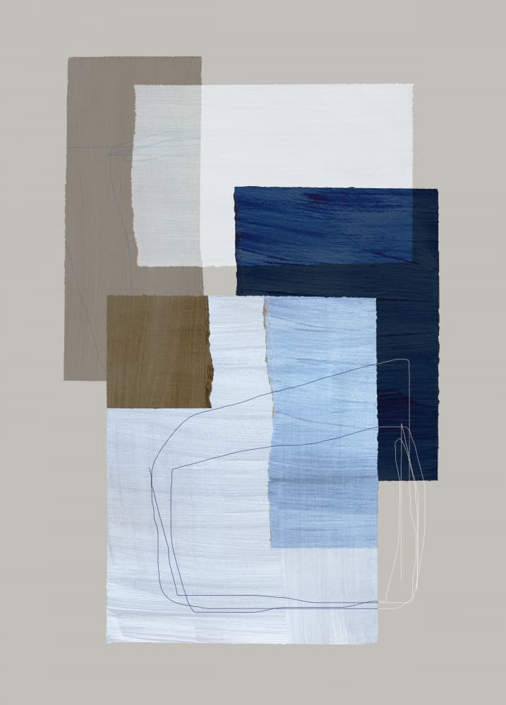 Pieces 27Y by Mareike Böhmer — canvas wall art