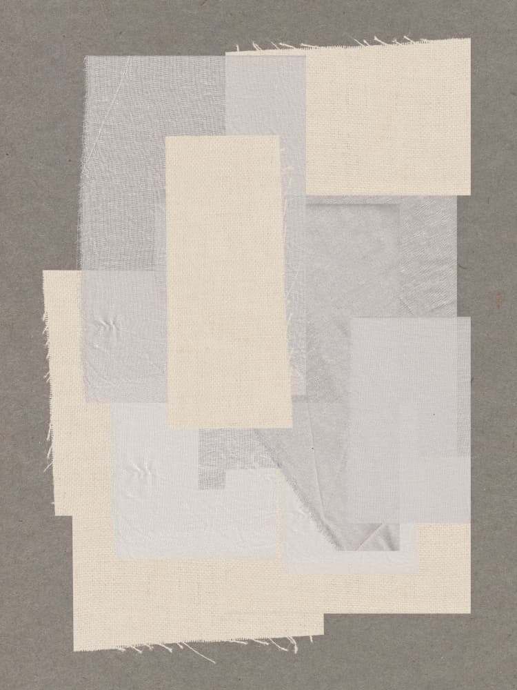 Textile Harmony by THE MIUUS STUDIO — canvas wall art