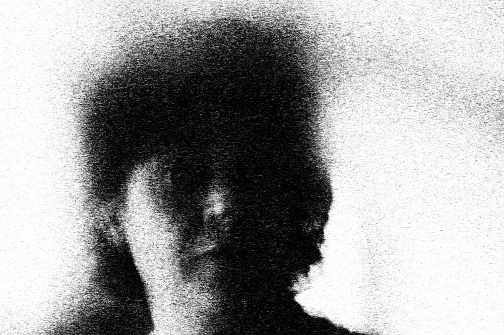 Enigmatic Grainy Profile by Ylva Sjögren — canvas wall art