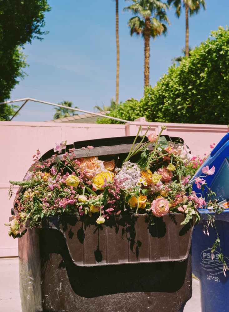Discarded Floral Beauty by Bethany Young — canvas wall art
