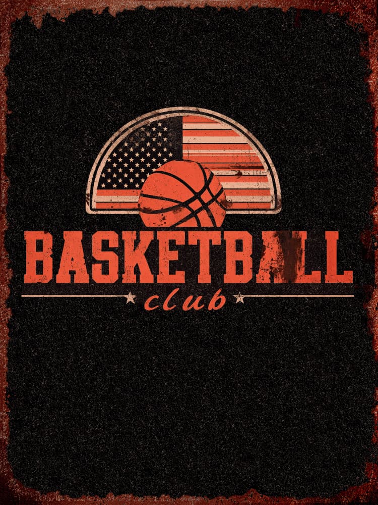 American Basketball Club by Pictufy Studio IV — canvas wall art
