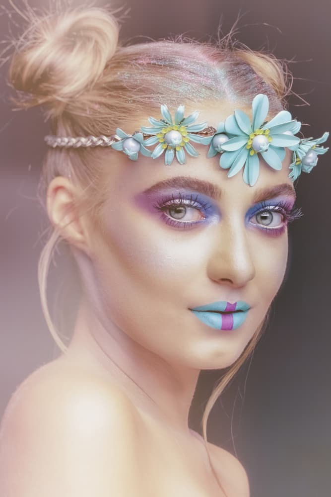 Fantasy Floral Beauty by Carmen Watkins — canvas wall art