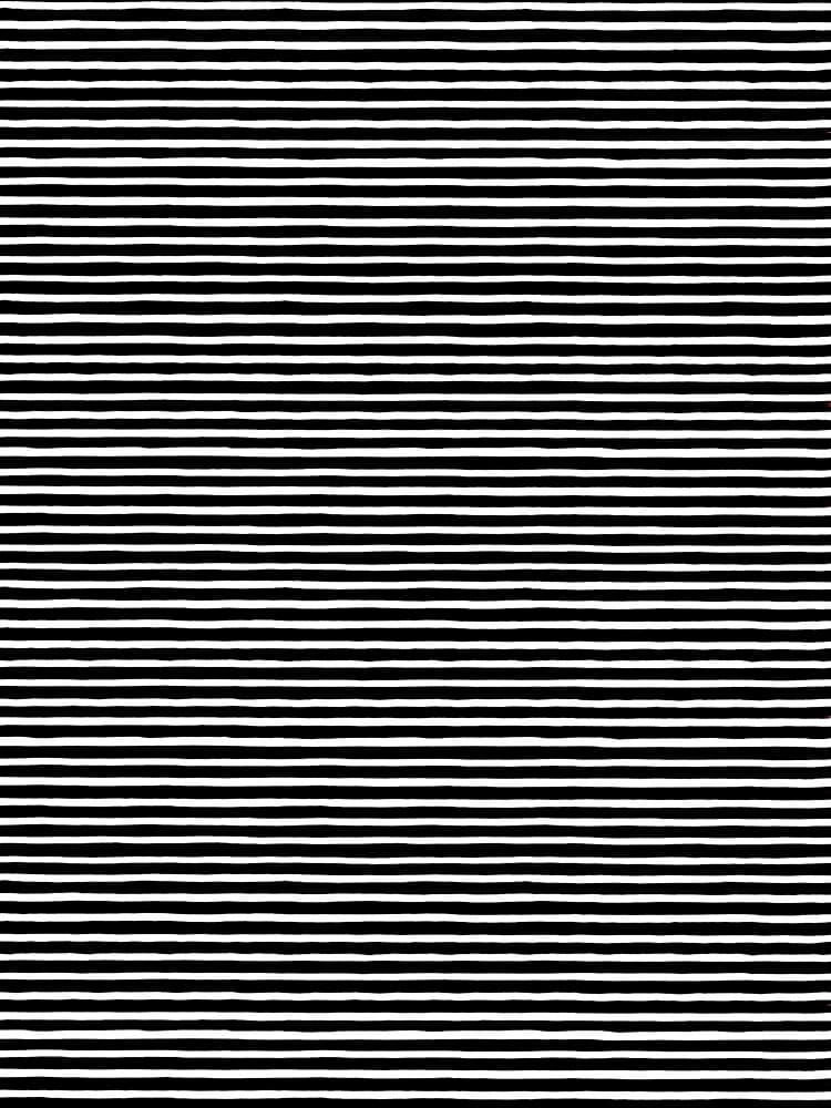 Bold Horizontal Stripes by Ninola Design — canvas wall art