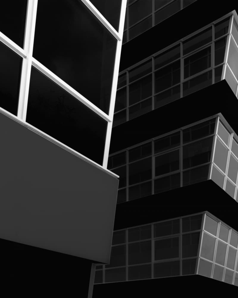 Urban Architecture Contrast by Olavo Azevedo — canvas wall art
