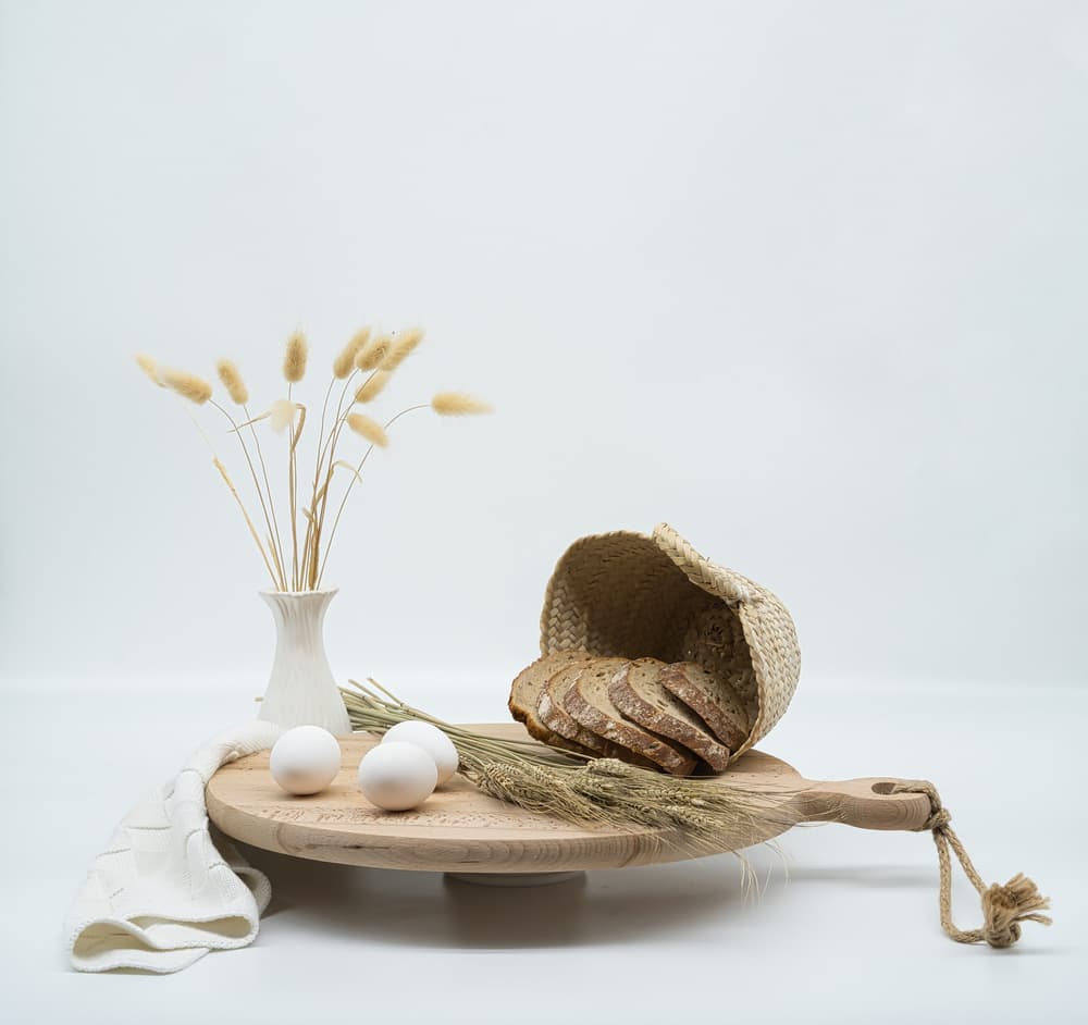 Natural Breakfast Elements by Saskia Dingemans — canvas wall art