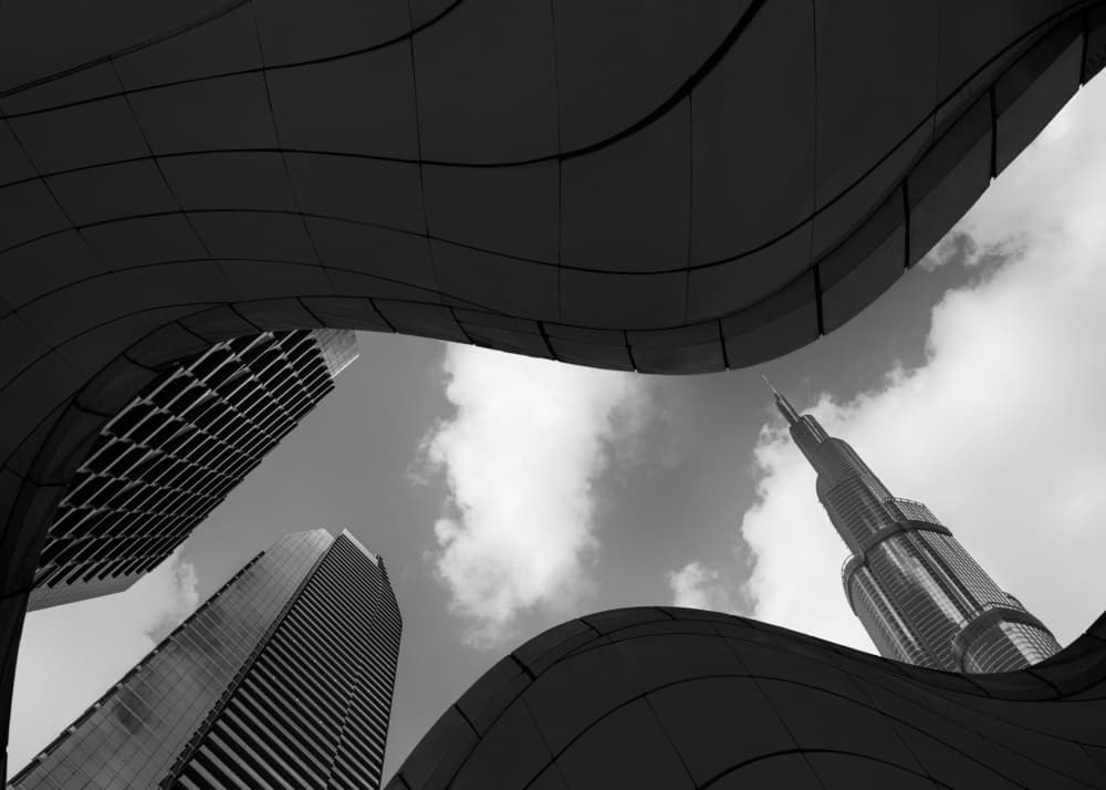 Dubai Skyscrapers View by alizolghadri93 — canvas wall art