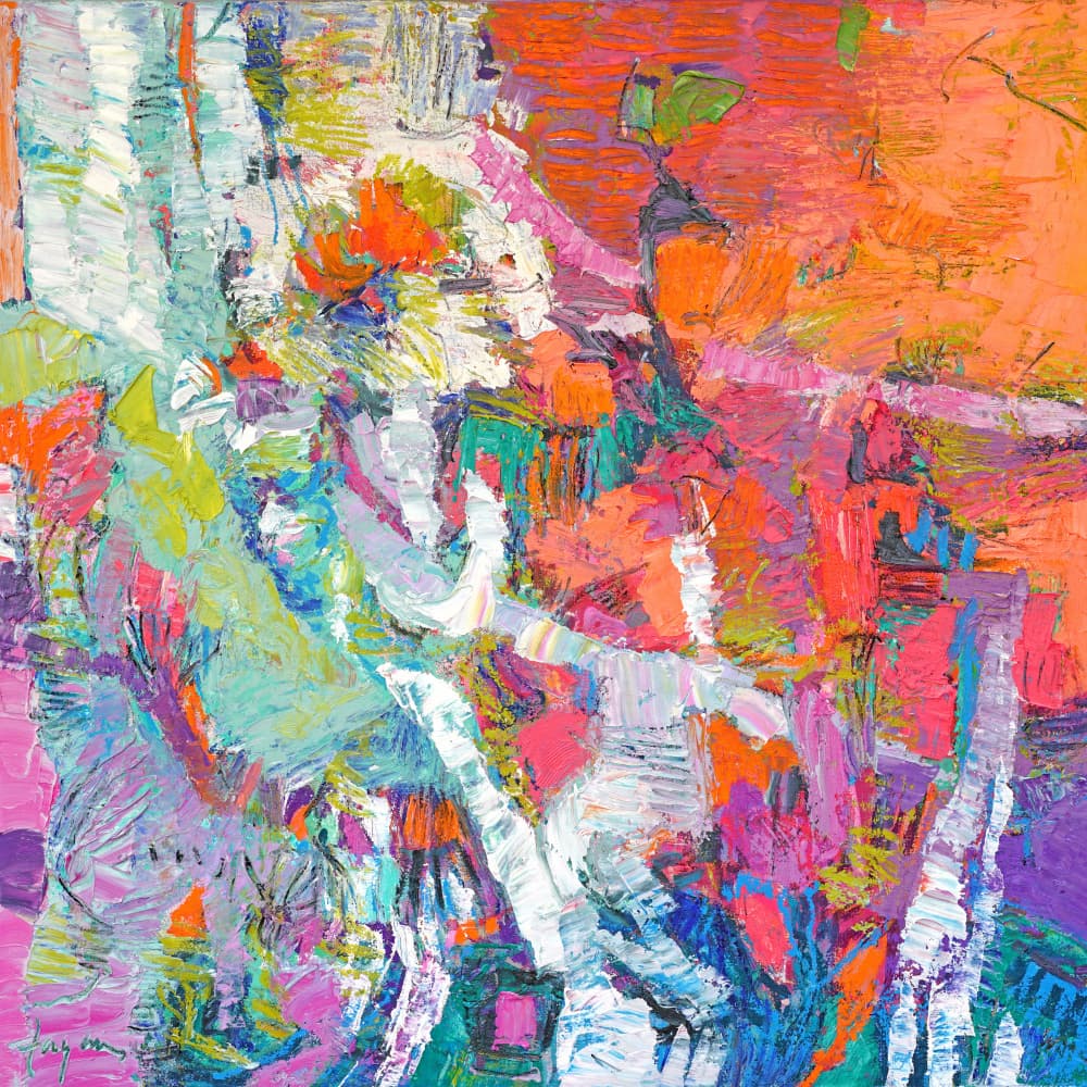  My Coral Climbing Rose by Dorothy Fagan — canvas wall art