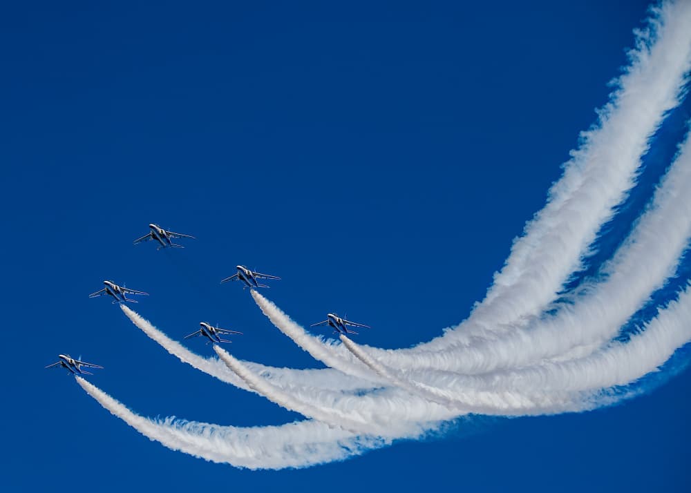 Precision Jet Formation by Hidenori Sono — canvas wall art