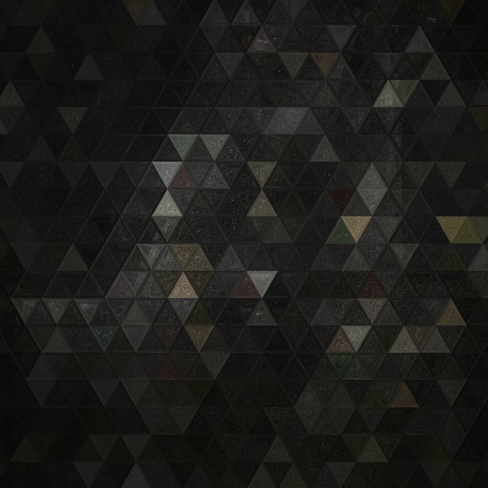 Deep Geometric Mosaic by Justyna Jaszke — canvas wall art