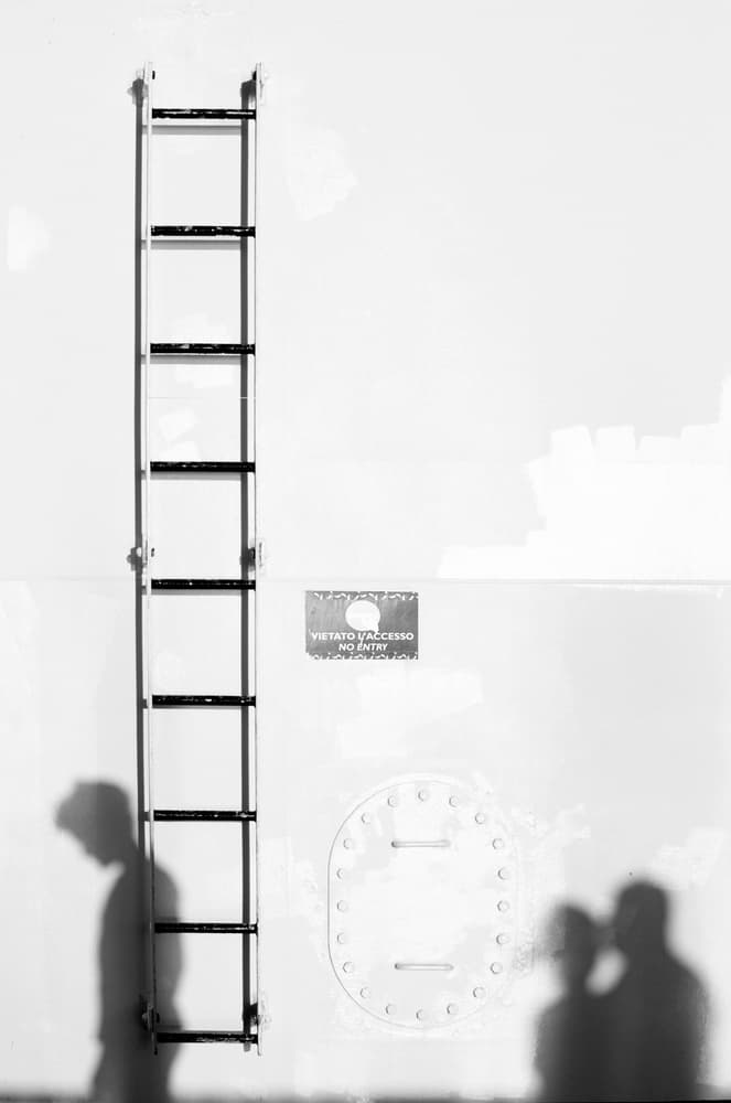 White Wall Shadows by Giovanni Cavalli — canvas wall art
