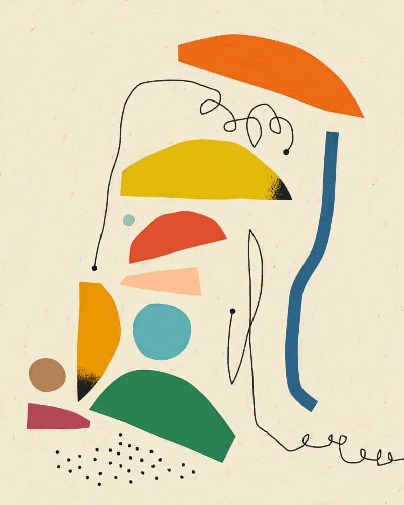 Modern Abstract Collage