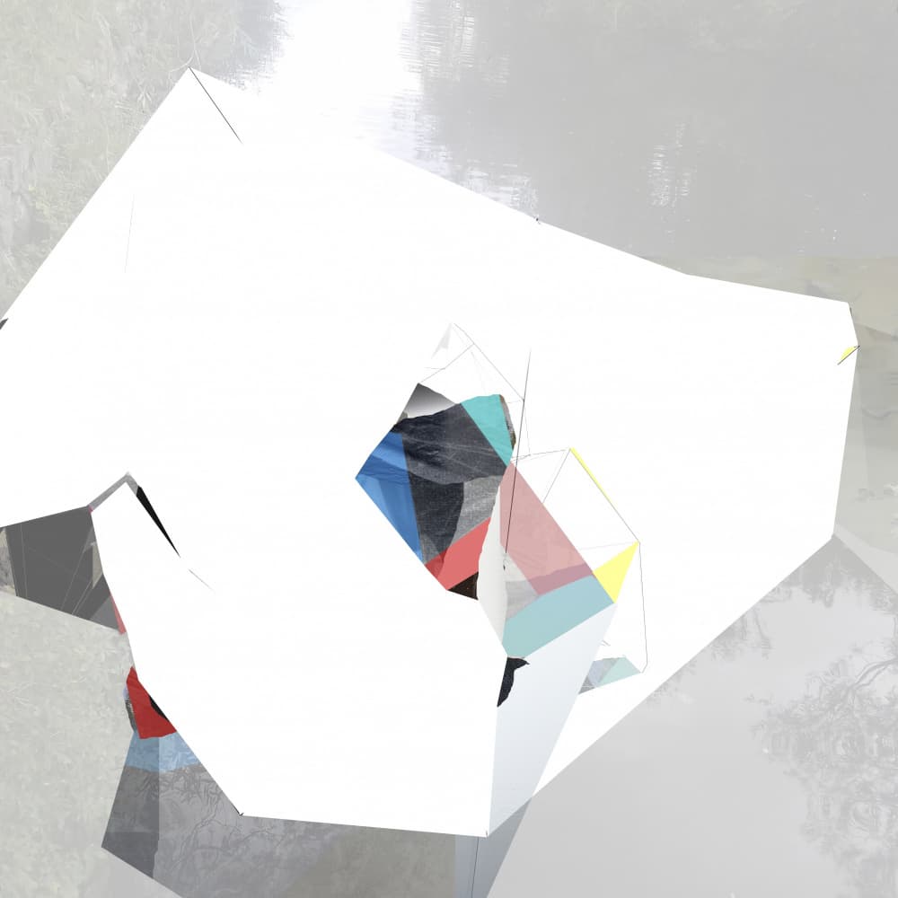 Colorful Geometric Abstract by Stefan Fransson — canvas wall art
