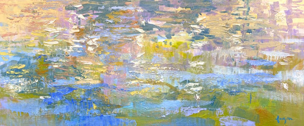Rippled Reflections by Dorothy Fagan — canvas wall art
