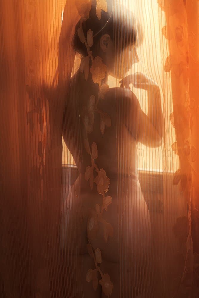 Golden Hour Silhouette by Paolo Lazzarotti — canvas wall art