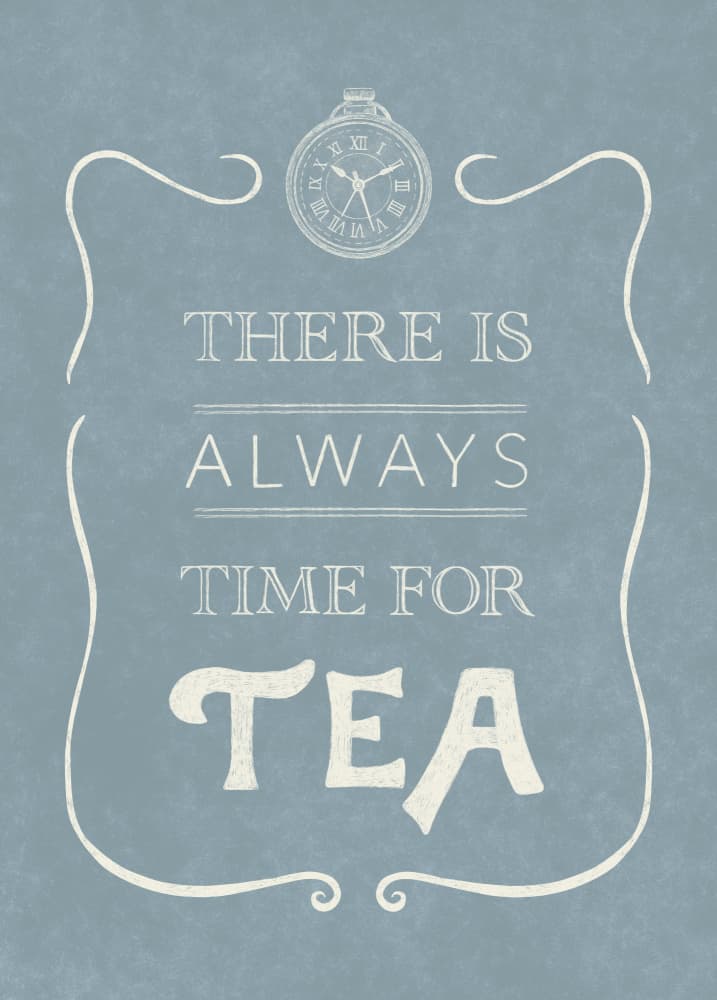 Always Time For Tea by Aminah Eleonora — canvas wall art