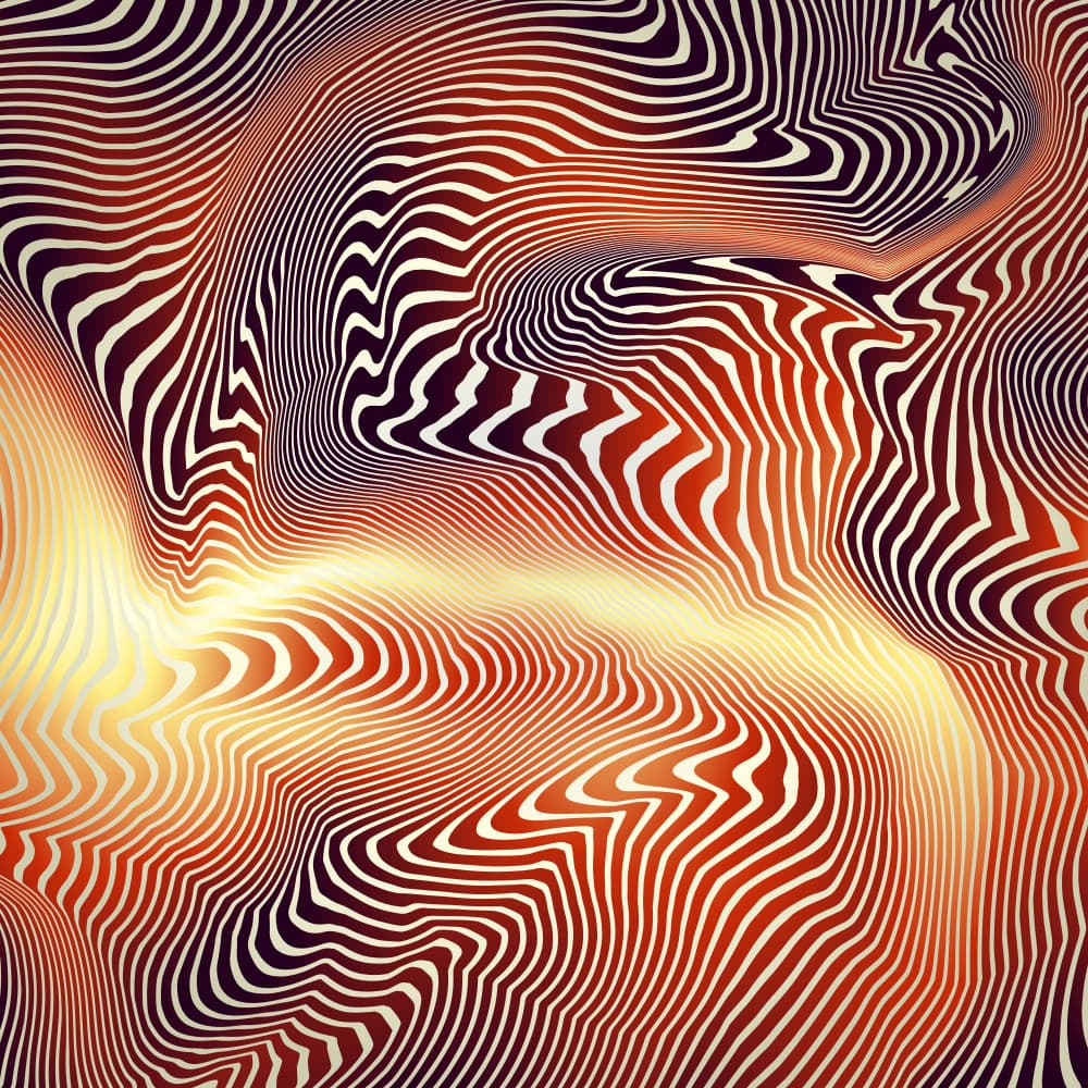 Flowing Golden Waves by Angelo Cerantola — canvas wall art