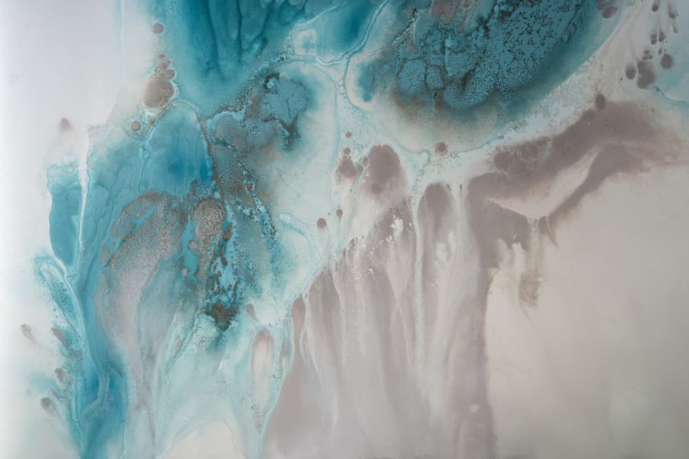 With the Flow by Petra Meikle de Vlas — canvas wall art