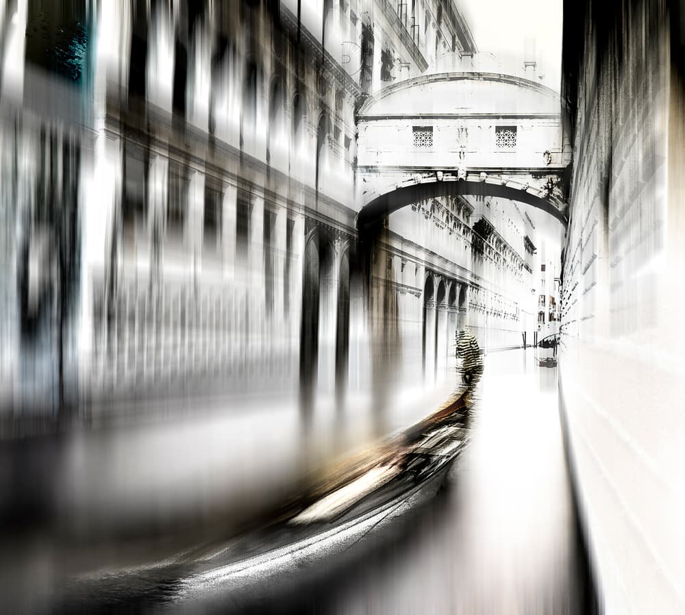 Venetian Bridge Motion by Carmine Chiriacò — canvas wall art