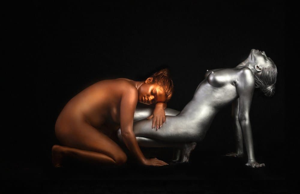 Dreaming Ladies by Nilendu Banerjee — canvas wall art
