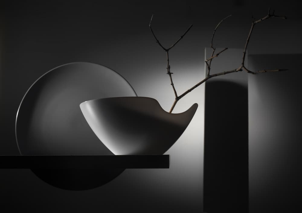 Elegant Minimalist Still Life by Evgeniy Popov — canvas wall art