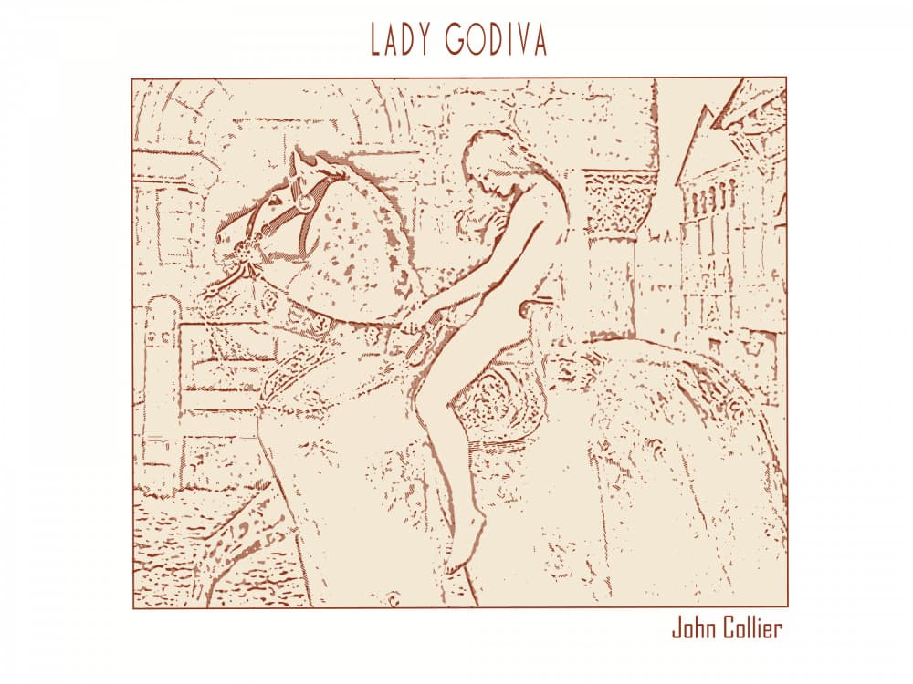 Classic Nude Horseback by Doa Project — canvas wall art