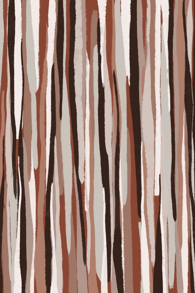 Vertical Earth Tones by Treechild — canvas wall art