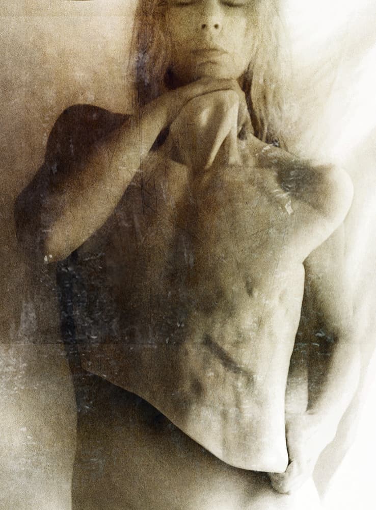 Sensual Bare Form by miriana — canvas wall art
