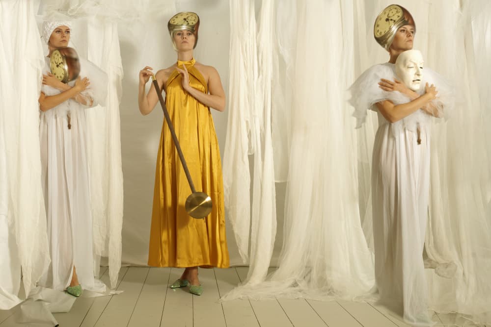 Ethereal Women of Time by Christine von Diepenbroek — canvas wall art