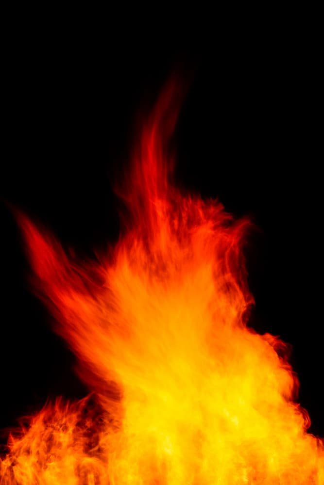 Intense Burning Fire by Tal Paz-Fridman — canvas wall art