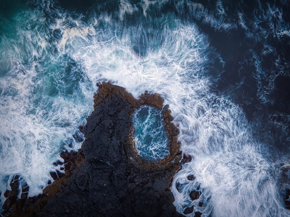 Wild Ocean Tide Pool by Judith Kuhn — canvas wall art