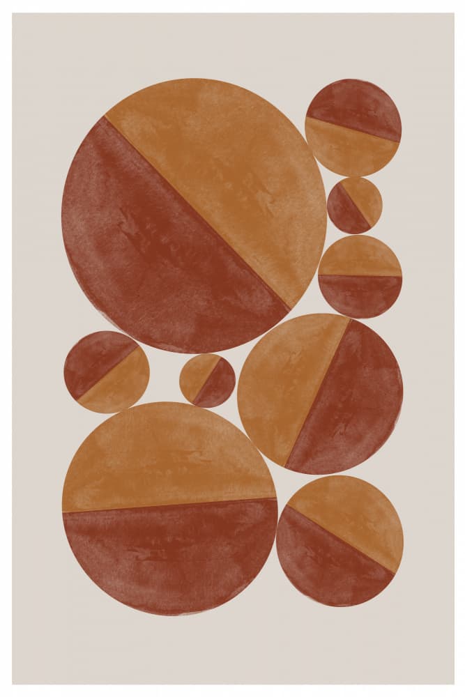 Circular Harmony by THE MIUUS STUDIO — canvas wall art