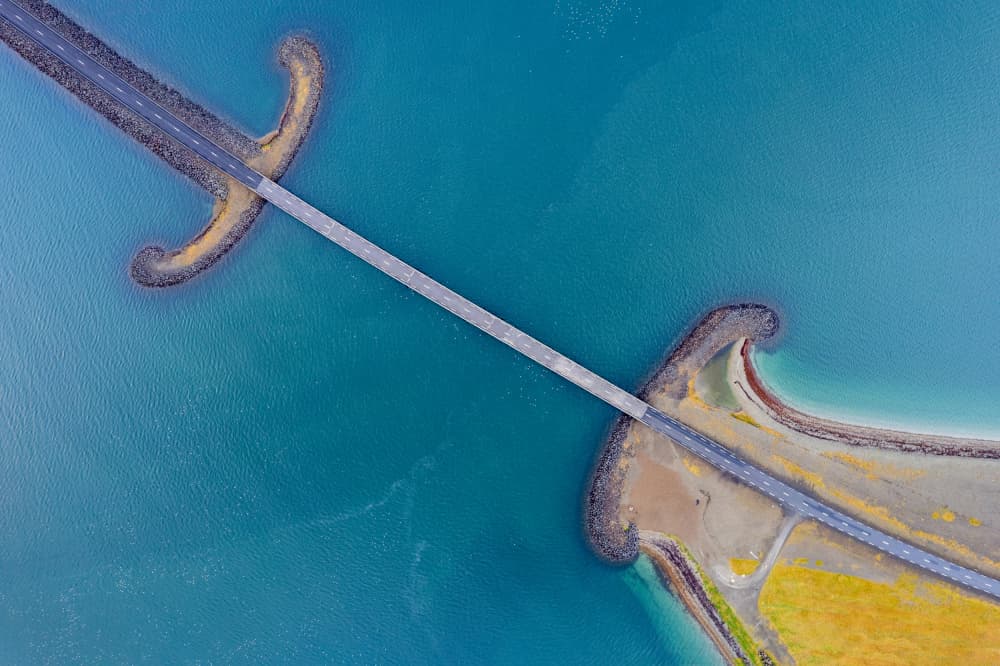 Sword Shaped Road Bridge by Alvaro Roxo — canvas wall art