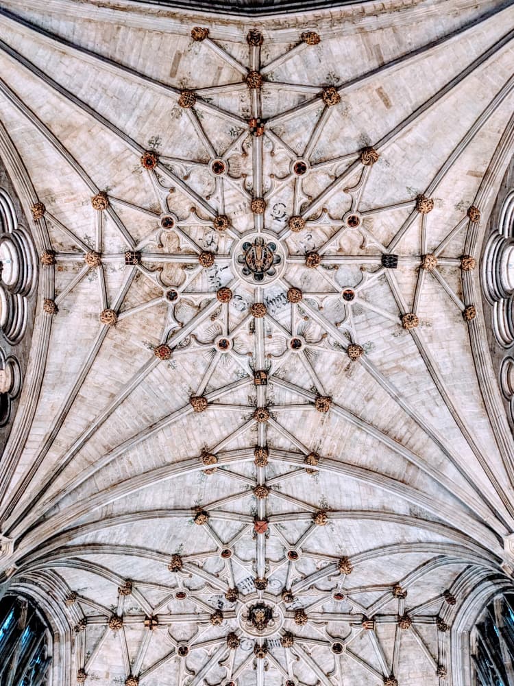 Grand Vaulted Ceiling by Elizabeth Allen — canvas wall art