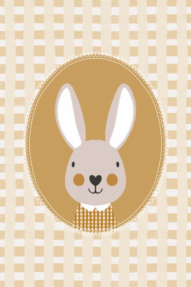 Whimsical Bunny Character