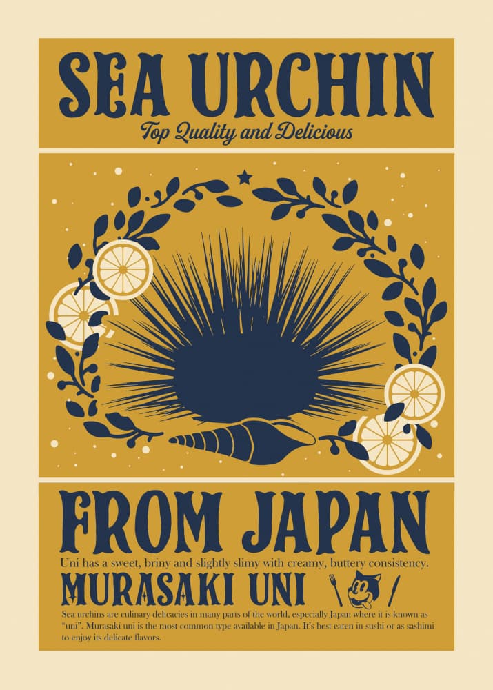 Japanese Sea Urchin by Dion Gem — canvas wall art