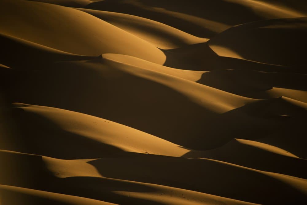 Golden Desert Dunes by Yomn Almonla 🇸🇦 — canvas wall art