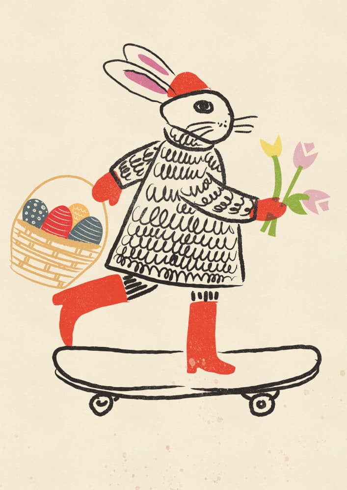 Happy Easter by Nicholas — canvas wall art