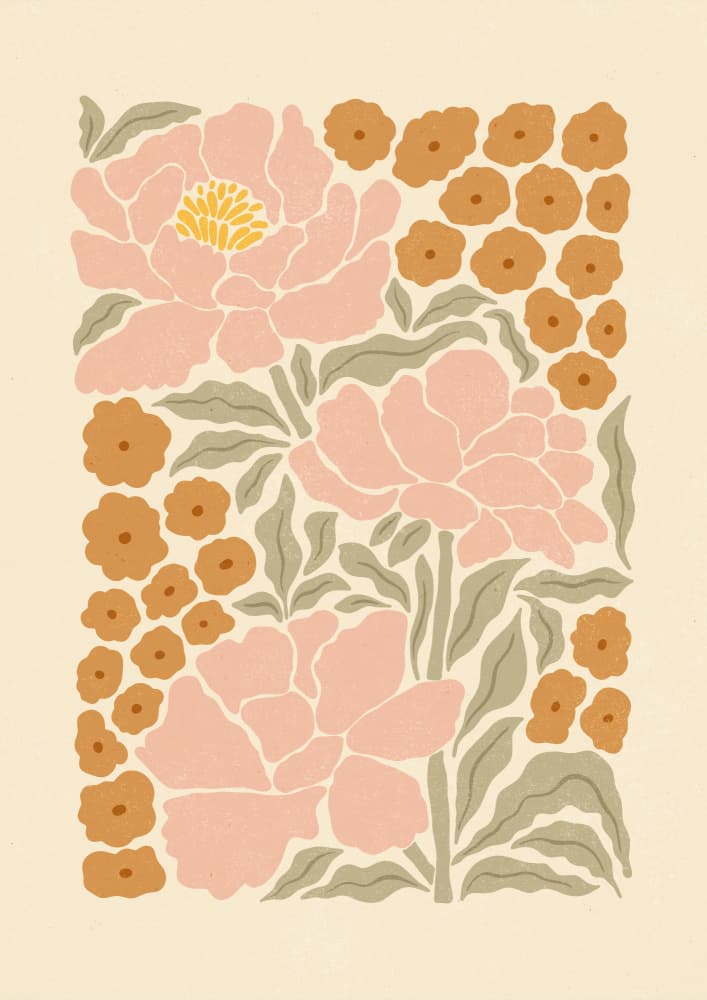 Soft Pink Peonies by Katarzyna Gąsiorowska — canvas wall art
