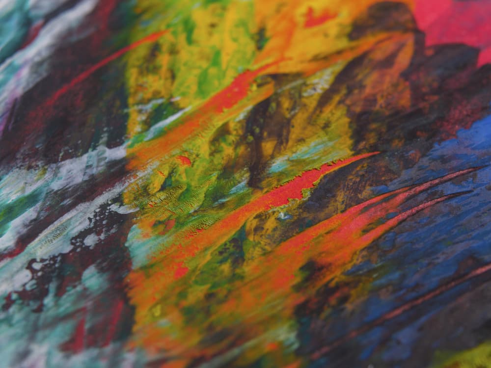 Vibrant Abstract Strokes by engin akyurt — canvas wall art