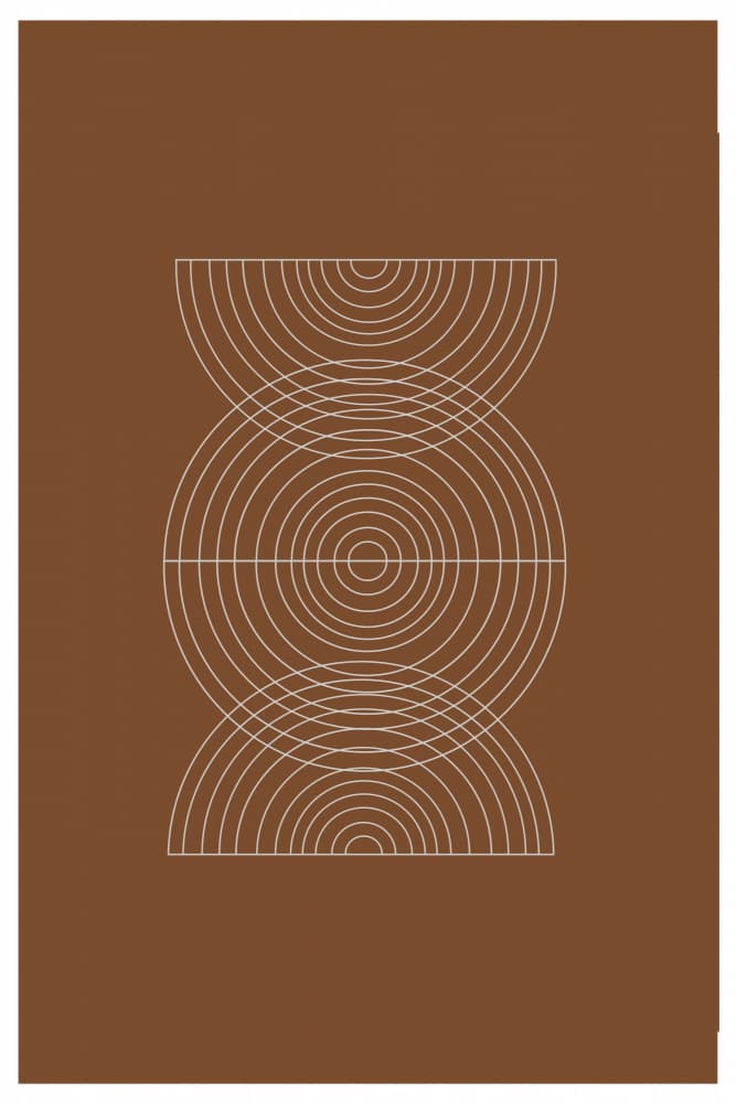 Symmetry Waves by THE MIUUS STUDIO — canvas wall art
