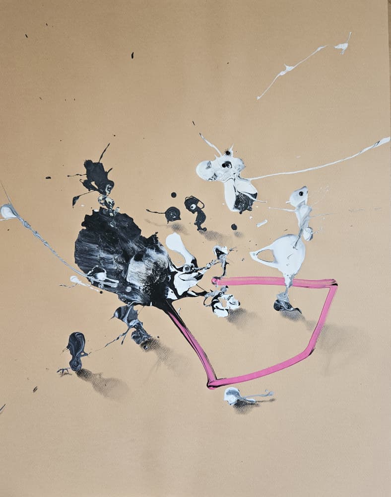 Dynamic Paint Splash by Stefano Mazzolini — canvas wall art